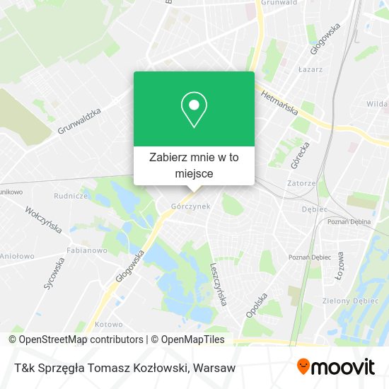 Mapa T&k Sprzęgła Tomasz Kozłowski