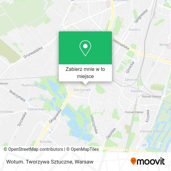 Mapa Wotum. Tworzywa Sztuczne