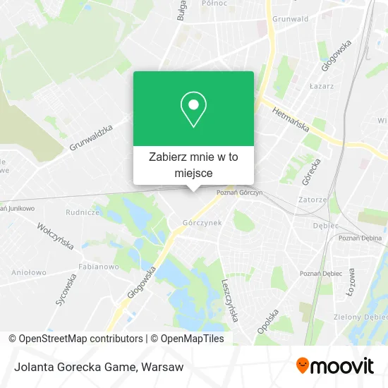Mapa Jolanta Gorecka Game