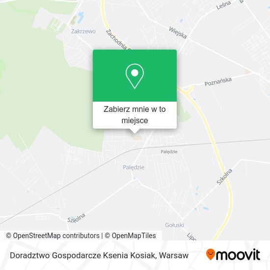 Mapa Doradztwo Gospodarcze Ksenia Kosiak