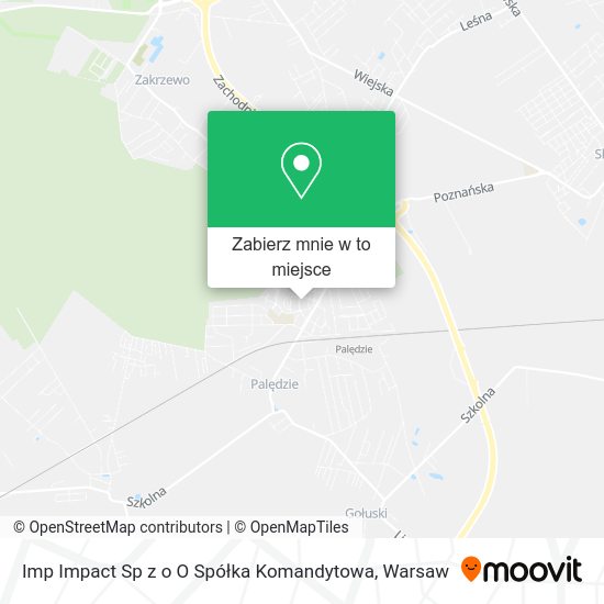 Mapa Imp Impact Sp z o O Spółka Komandytowa