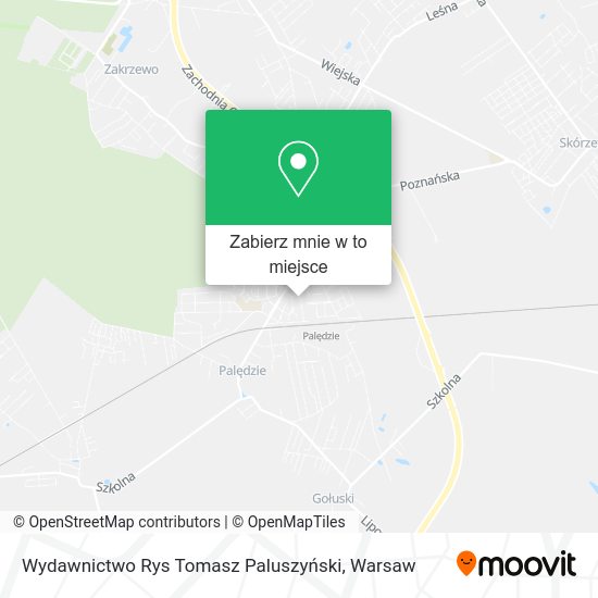 Mapa Wydawnictwo Rys Tomasz Paluszyński