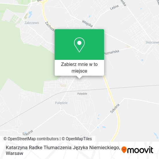 Mapa Katarzyna Radke Tłumaczenia Języka Niemieckiego