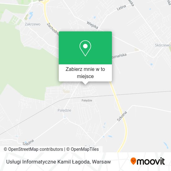 Mapa Usługi Informatyczne Kamil Łagoda