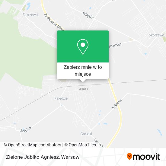 Mapa Zielone Jablko Agniesz