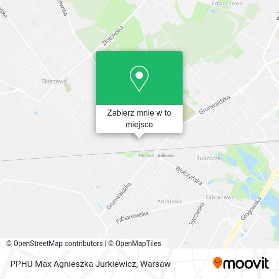 Mapa PPHU Max Agnieszka Jurkiewicz