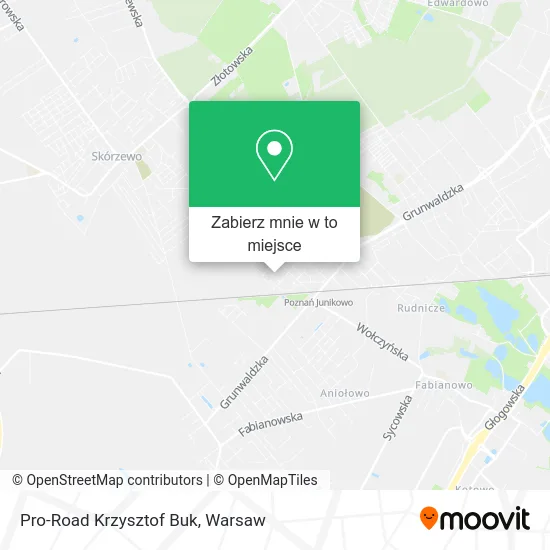 Mapa Pro-Road Krzysztof Buk
