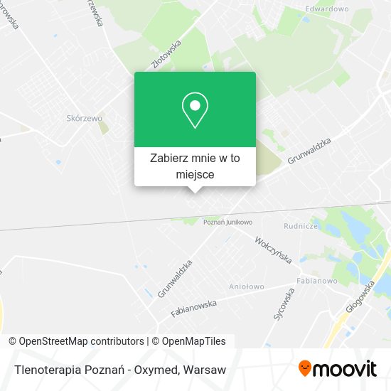 Mapa Tlenoterapia Poznań - Oxymed