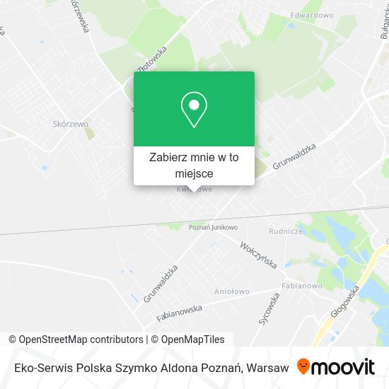 Mapa Eko-Serwis Polska Szymko Aldona Poznań