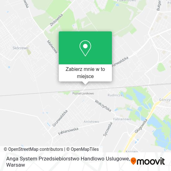 Mapa Anga System Przedsiebiorstwo Handlowo Uslugowe