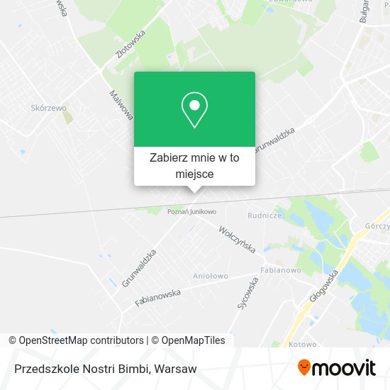 Mapa Przedszkole Nostri Bimbi