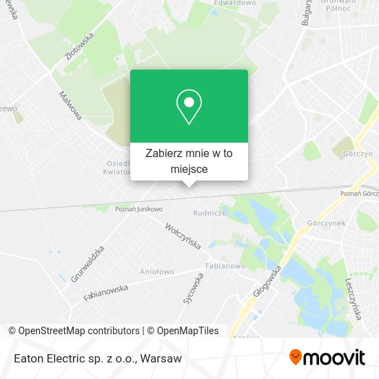 Mapa Eaton Electric sp. z o.o.