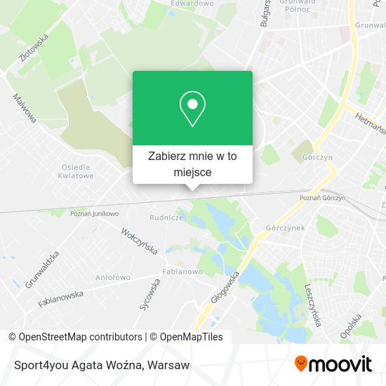 Mapa Sport4you Agata Woźna