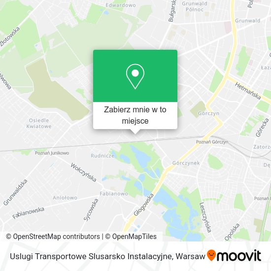 Mapa Uslugi Transportowe Slusarsko Instalacyjne