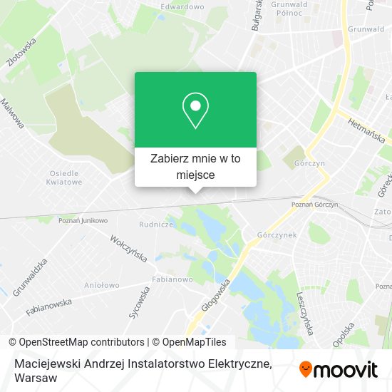 Mapa Maciejewski Andrzej Instalatorstwo Elektryczne