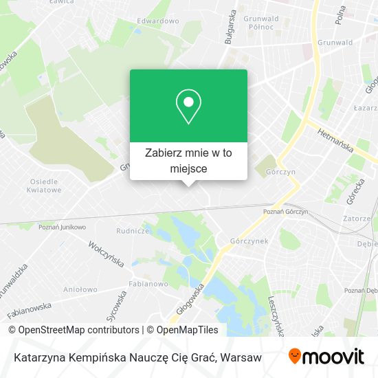 Mapa Katarzyna Kempińska Nauczę Cię Grać