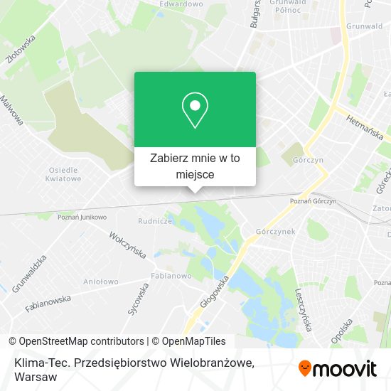 Mapa Klima-Tec. Przedsiębiorstwo Wielobranżowe