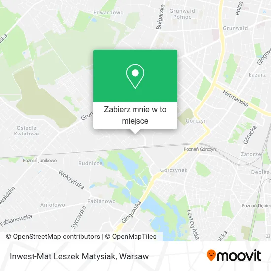 Mapa Inwest-Mat Leszek Matysiak
