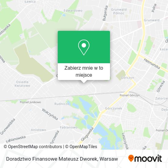 Mapa Doradztwo Finansowe Mateusz Dworek