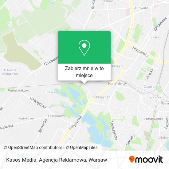 Mapa Kasos Media. Agencja Reklamowa