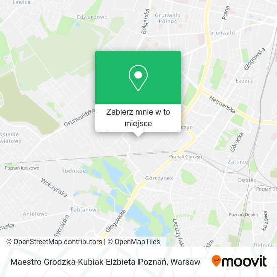 Mapa Maestro Grodzka-Kubiak Elżbieta Poznań