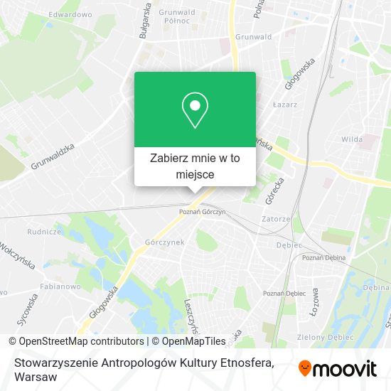 Mapa Stowarzyszenie Antropologów Kultury Etnosfera