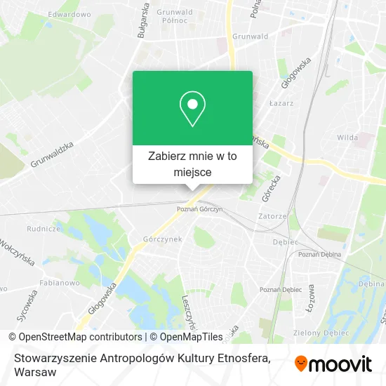 Mapa Stowarzyszenie Antropologów Kultury Etnosfera
