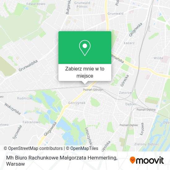 Mapa Mh Biuro Rachunkowe Małgorzata Hemmerling
