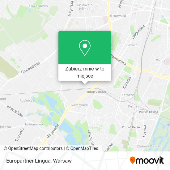 Mapa Europartner Lingua