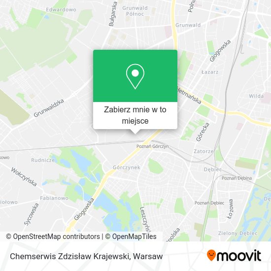 Mapa Chemserwis Zdzisław Krajewski