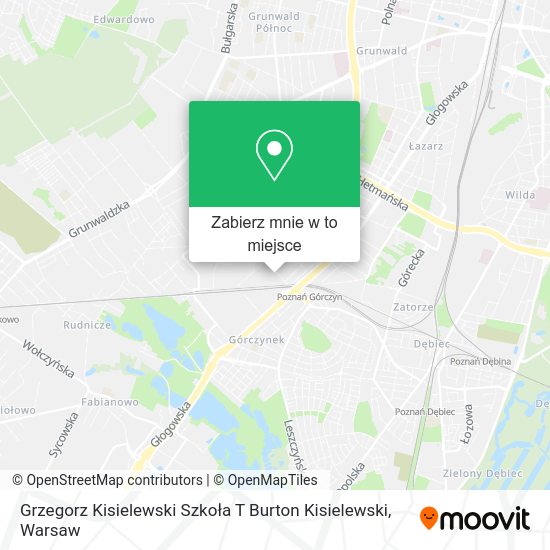 Mapa Grzegorz Kisielewski Szkoła T Burton Kisielewski