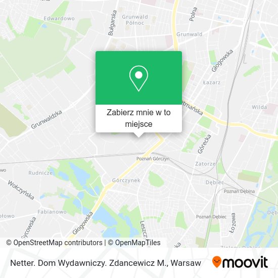 Mapa Netter. Dom Wydawniczy. Zdancewicz M.