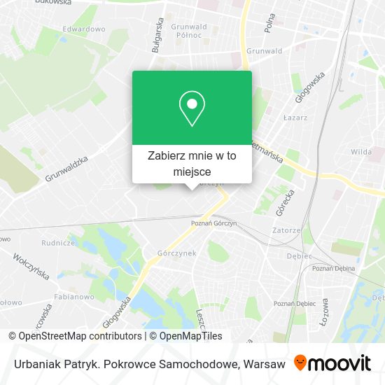 Mapa Urbaniak Patryk. Pokrowce Samochodowe