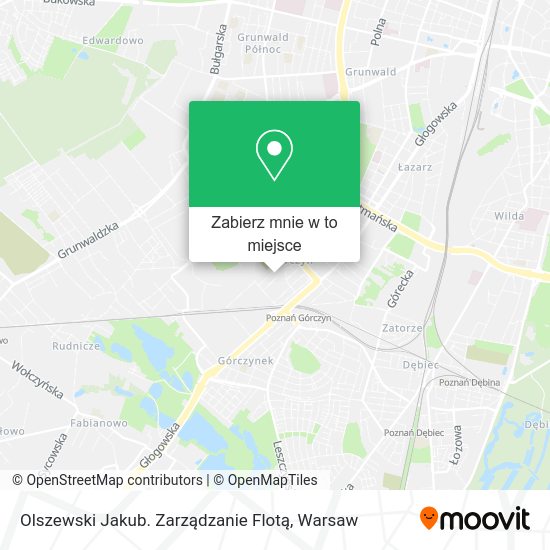 Mapa Olszewski Jakub. Zarządzanie Flotą