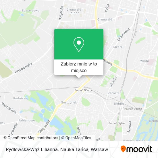 Mapa Rydlewska-Wąż Lilianna. Nauka Tańca