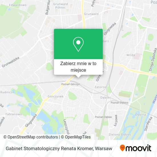 Mapa Gabinet Stomatologiczny Renata Kromer