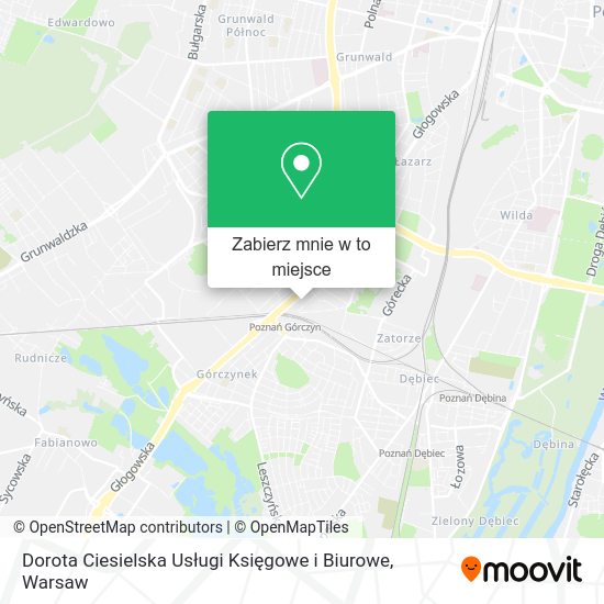 Mapa Dorota Ciesielska Usługi Księgowe i Biurowe