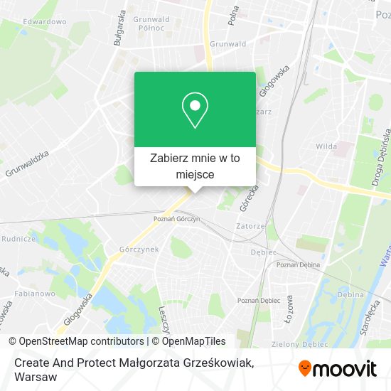 Mapa Create And Protect Małgorzata Grześkowiak