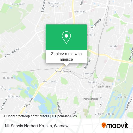 Mapa Nk Serwis Norbert Krupka