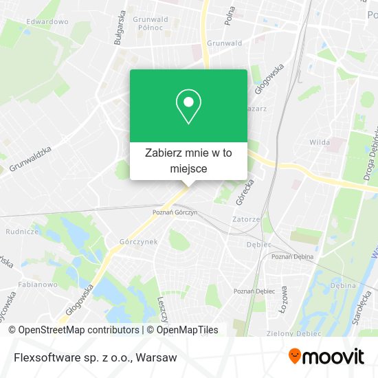 Mapa Flexsoftware sp. z o.o.