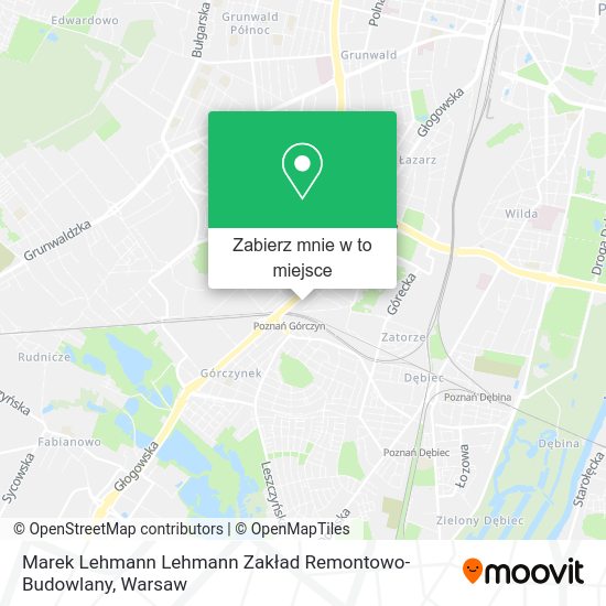 Mapa Marek Lehmann Lehmann Zakład Remontowo-Budowlany