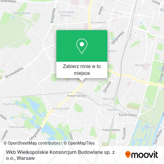 Mapa Wkb Wielkopolskie Konsorcjum Budowlane sp. z o.o.