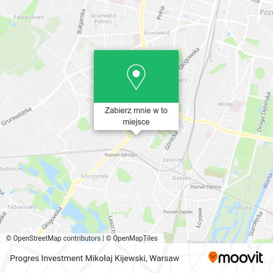 Mapa Progres Investment Mikołaj Kijewski