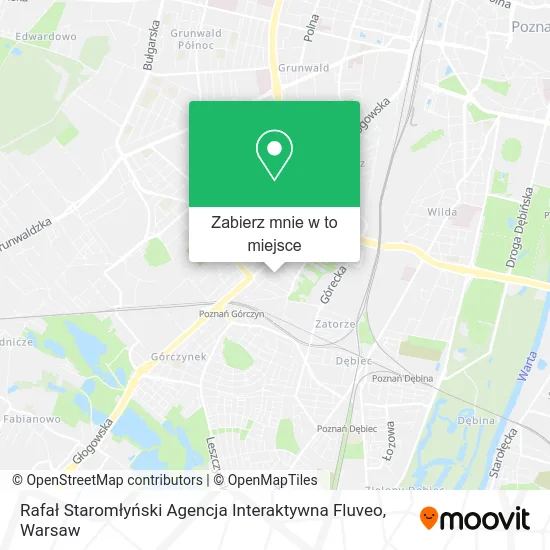 Mapa Rafał Staromłyński Agencja Interaktywna Fluveo