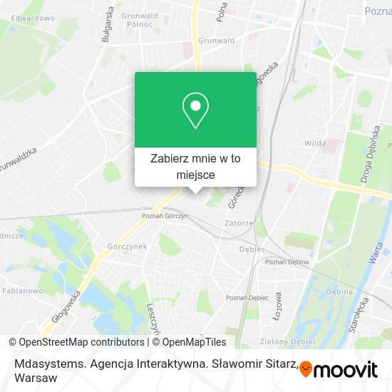 Mapa Mdasystems. Agencja Interaktywna. Sławomir Sitarz