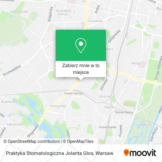 Mapa Praktyka Stomatologiczna Jolanta Glos