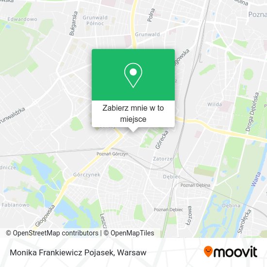 Mapa Monika Frankiewicz Pojasek