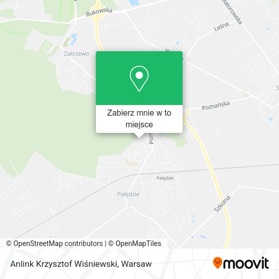 Mapa Anlink Krzysztof Wiśniewski