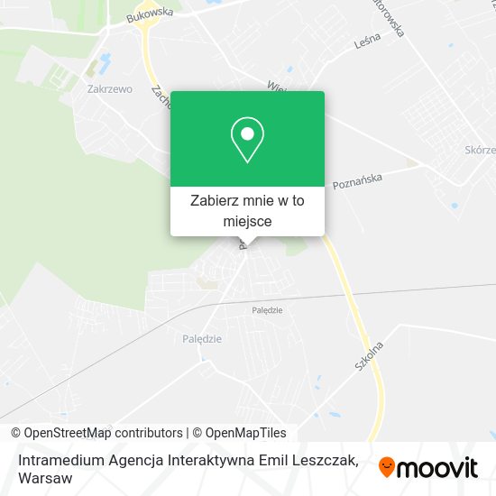 Mapa Intramedium Agencja Interaktywna Emil Leszczak