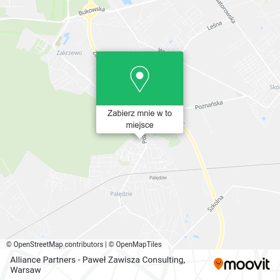 Mapa Alliance Partners - Paweł Zawisza Consulting